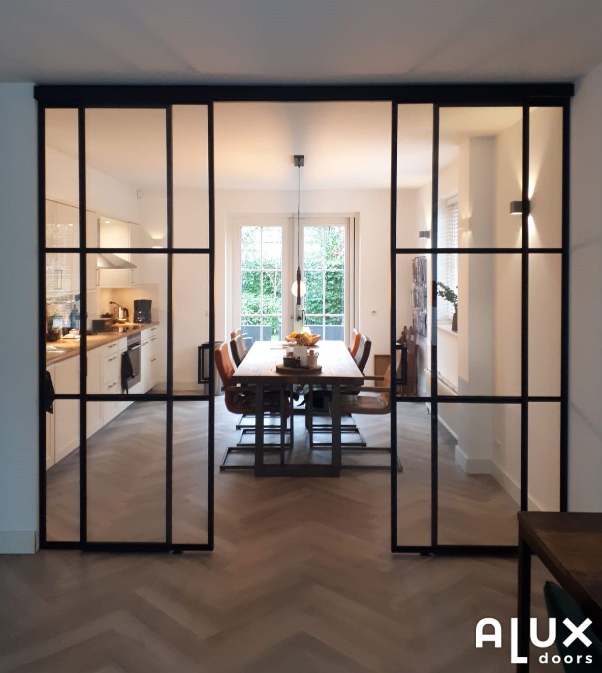 Nieuw Stalen deuren met glas | het goedkope alternatief | Alux BQ-85